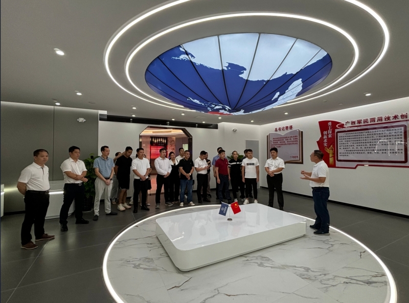 南寧永福商會(huì)、南寧全州商會(huì)代表團(tuán)蒞臨壯都股份考察 開展商會(huì)企業(yè)交流合作